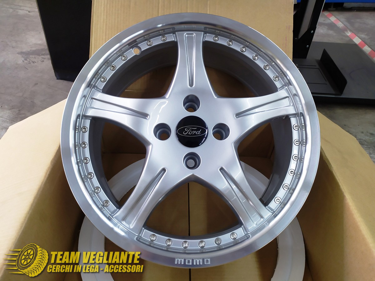 MOMO FXL-ONE 4 cerchi in lega NUOVI 17 pollici FORD KA+ ECOSPORT cod ...