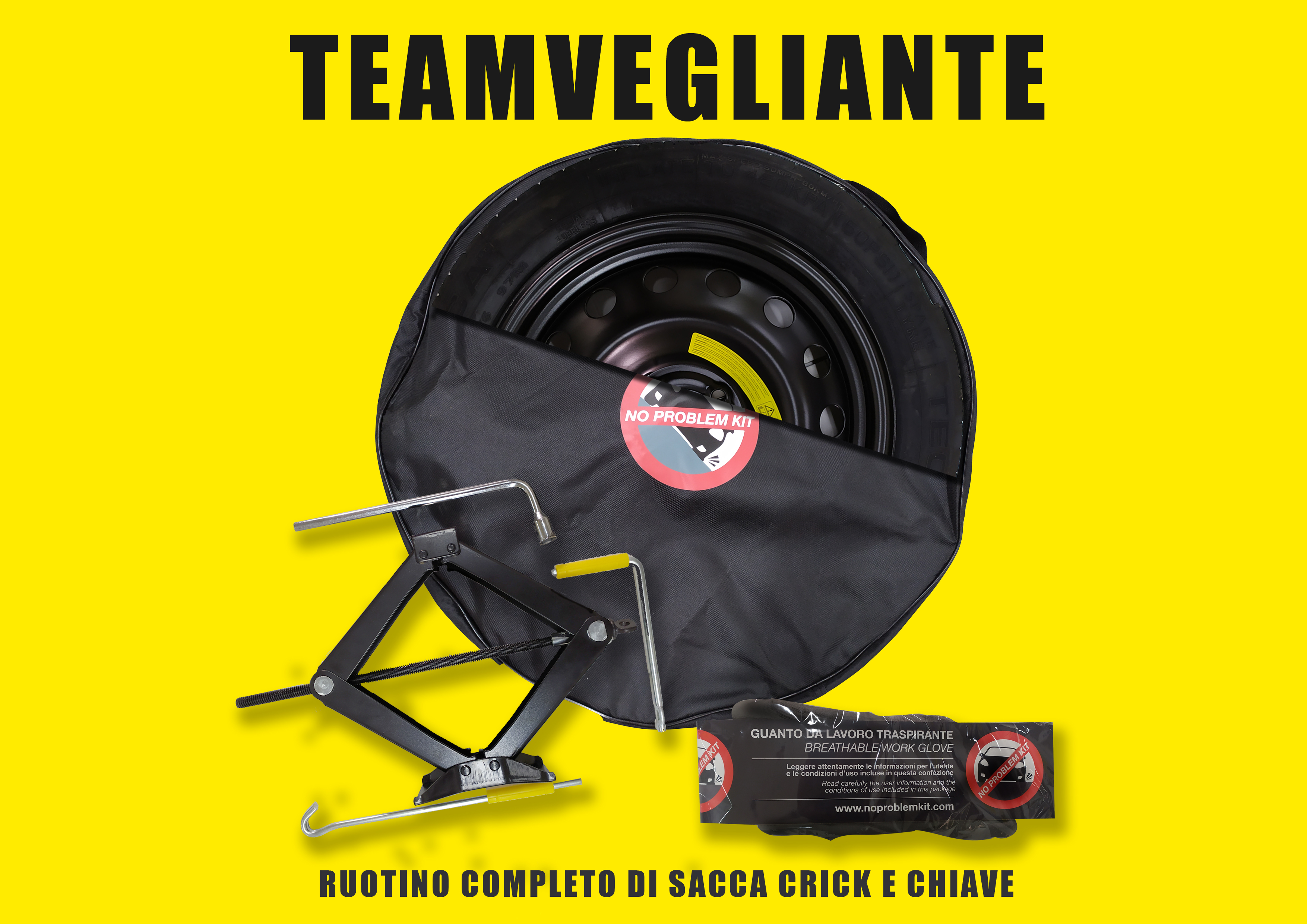 KIT RUOTINO COMPLETO